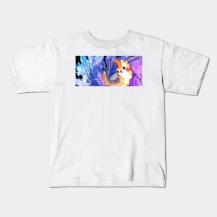 Finna Cockatiel Birb in Watercolor Kids T-Shirt